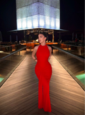 Forever New - Abby Halter
Mesh Maxi Dress