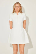 Odd Muse- ‘The ultimate muse’ collared mini dress