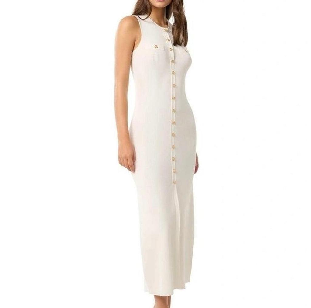 Forever New -‘Kelly Button Through Knit Dress'